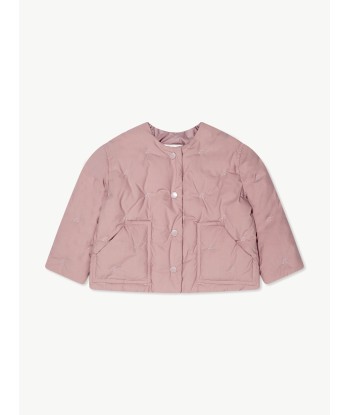 Bonpoint Girls Quilted Baila Jacket in Lilac est présent 