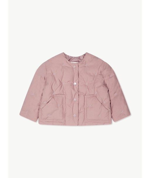 Bonpoint Girls Quilted Baila Jacket in Lilac est présent 