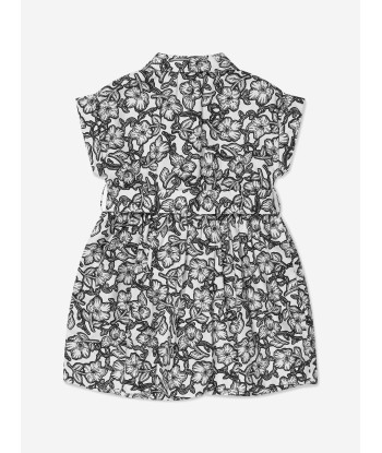 Bonpoint Girls Floral Gisele Dress in Black livraison et retour toujours gratuits