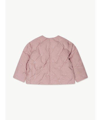 Bonpoint Girls Quilted Baila Jacket in Lilac est présent 