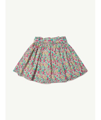 Bonpoint Girls Floral Tuie Skirt in Mint Vous souhaitez 