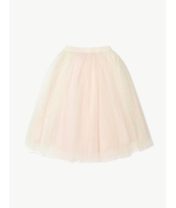 Bonpoint Girls Tulle Panice Maxi Skirt in Pink de l' environnement