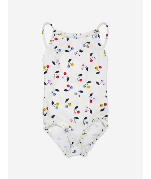 Bonpoint Girls Swimming Costume in White à prix réduit toute l'année