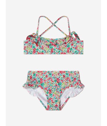 Bonpoint Girls Floral Abigael Bikini in Mint livraison et retour toujours gratuits