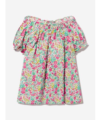 Bonpoint Baby Girls Floral Grace Blouse in Mint 2 - 3 jours ouvrés.