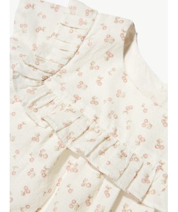 Bonpoint Baby Girls Luni Blouse in White outlet