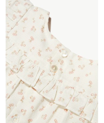 Bonpoint Baby Girls Luni Blouse in White outlet