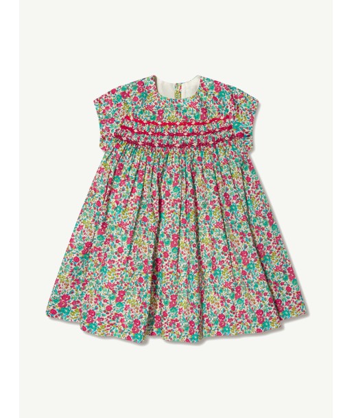 Bonpoint Baby Girls Floral Smocked Maruska Dress in Mint Venez découvrir notre 