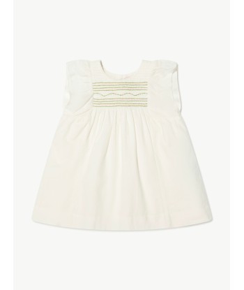 Bonpoint Baby Girls Cadelili Dress in White l'évolution des habitudes 