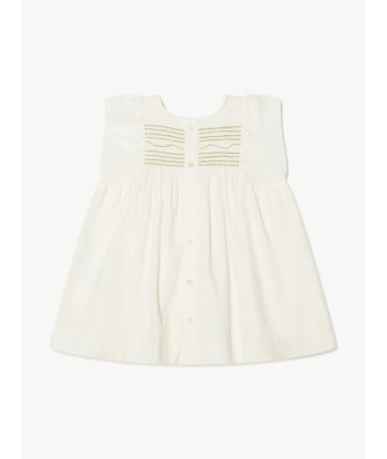 Bonpoint Baby Girls Cadelili Dress in White l'évolution des habitudes 