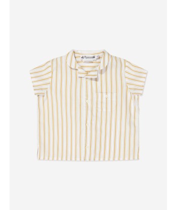 Bonpoint Baby Girls Striped Gerald Shirt in Beige suggérées chez