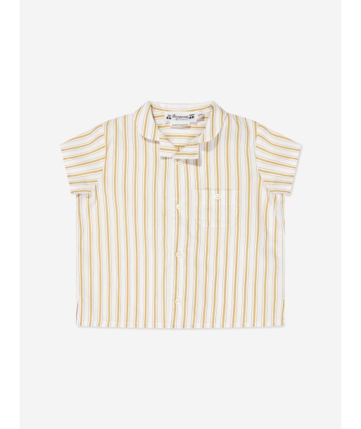 Bonpoint Baby Girls Striped Gerald Shirt in Beige suggérées chez