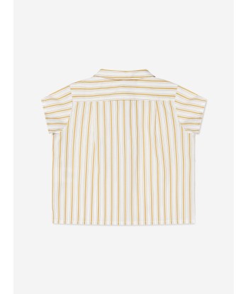 Bonpoint Baby Girls Striped Gerald Shirt in Beige suggérées chez