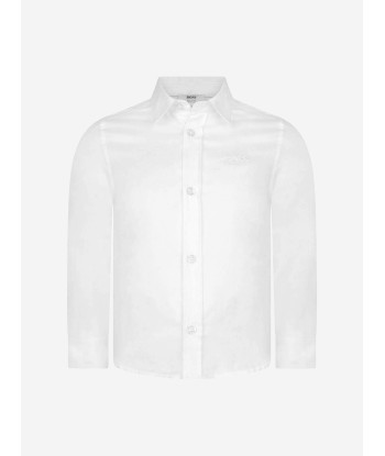 Boss Boys Cotton Regular Fit Shirt shop