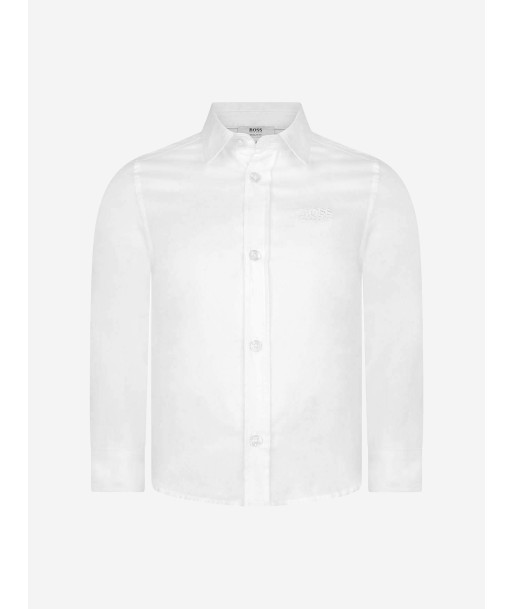 Boss Boys Cotton Regular Fit Shirt shop