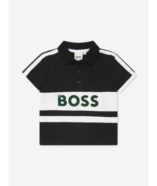 BOSS Baby Boys Logo Polo Shirt Paris Déstockage Promo