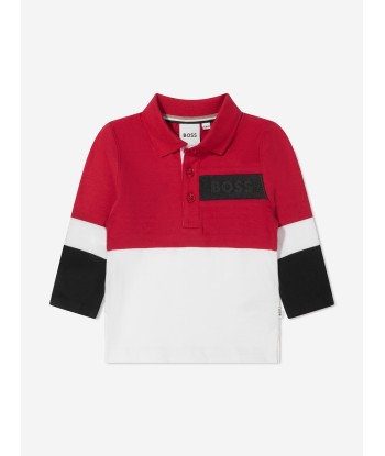 BOSS Baby Boys Long Sleeve Polo Shirt store