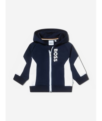 BOSS Baby Boys Logo Zip Up Top paiement sécurisé