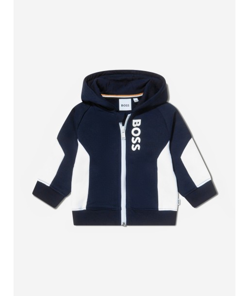 BOSS Baby Boys Logo Zip Up Top paiement sécurisé