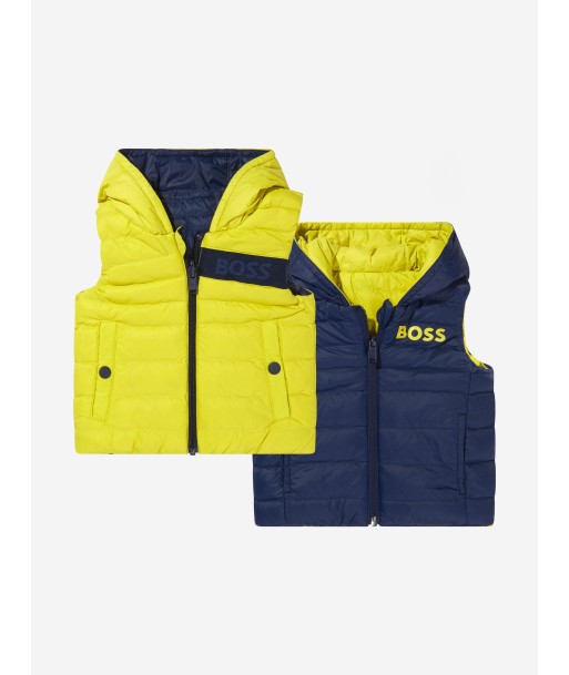 BOSS Baby Boys Down Padded Gilet Le MVP de beaucoup