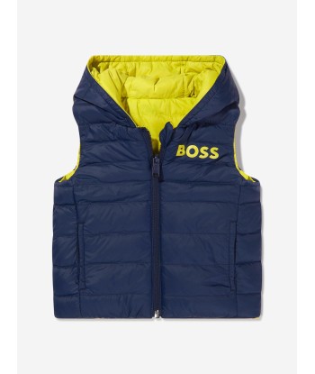 BOSS Baby Boys Down Padded Gilet Le MVP de beaucoup