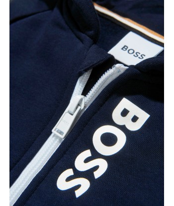 BOSS Baby Boys Logo Zip Up Top paiement sécurisé