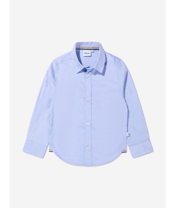 BOSS Boys Long Sleeve Oxford Shirt acheter en ligne