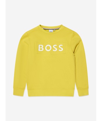 BOSS Boys Logo Print Sweatshirt Vous souhaitez 