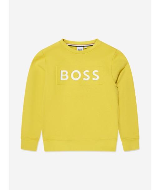 BOSS Boys Logo Print Sweatshirt Vous souhaitez 