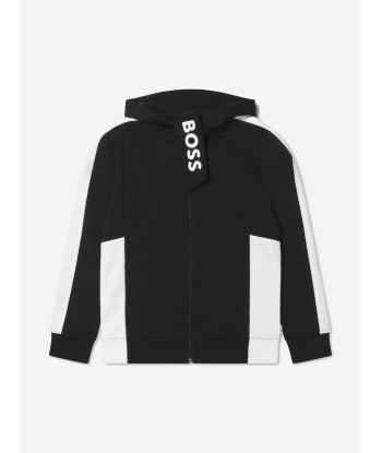 BOSS Boys Logo Print Zip Up Top suggérées chez