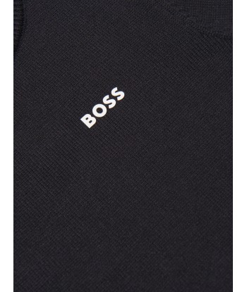 BOSS Boys Knitted Logo Jumper Comparez plus de prix