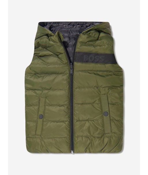 BOSS Boys Down Padded Gilet de la marque