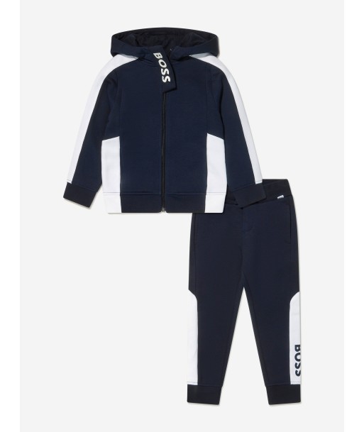 BOSS Boys Logo Print Tracksuit solde