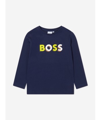 BOSS Boys Organic Cotton Logo Pyjamas pas cheres