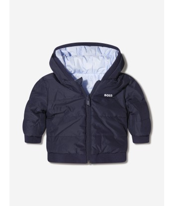 BOSS Baby Boys Reversible Puffer Jacket les ligaments