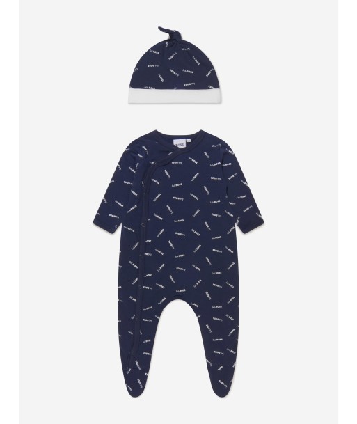 BOSS Baby Boys Organic Cotton Babygrow Gift Set (2 Piece) Economisez 