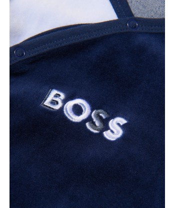 BOSS Baby Boys Velour Babygrow meilleur choix