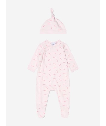 BOSS Baby Girls Babygrow Gift Set (2 Piece) soldes