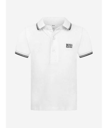 BOSS Baby Boys Embroidered Logo Polo Top Par le système avancé 