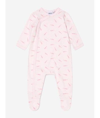 BOSS Baby Girls Babygrow Gift Set (2 Piece) soldes