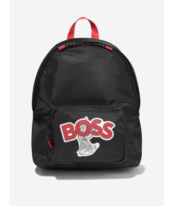 BOSS Kids Bugs Bunny Backpack In Black de technologie