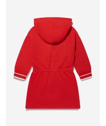 BOSS Girls Lola Bunny Hooded Dress In Red en ligne