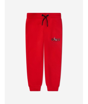 BOSS Boys Bugs Bunny 3 Piece Tracksuit Set In Red pas cheres