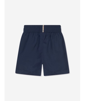 BOSS Baby Boys Logo Swim Shorts In Navy de l' environnement