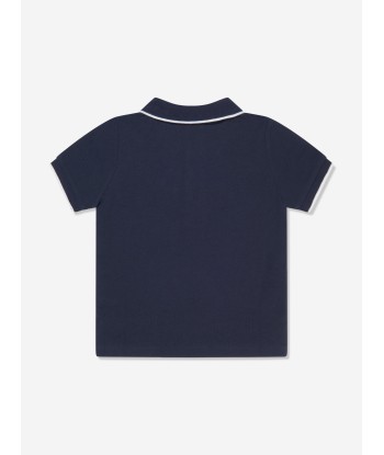 BOSS Baby Boys Logo Polo Shirt in Navy livraison et retour toujours gratuits