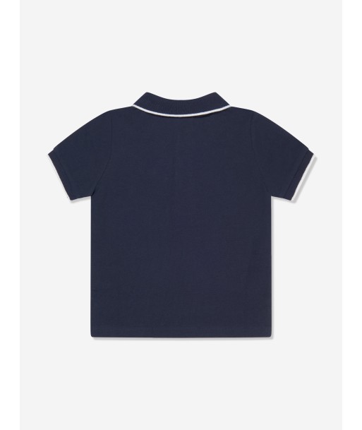 BOSS Baby Boys Logo Polo Shirt in Navy livraison et retour toujours gratuits