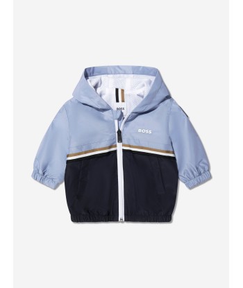 BOSS Baby Boys Colourblock Windbreaker In Navy vous aussi creer 