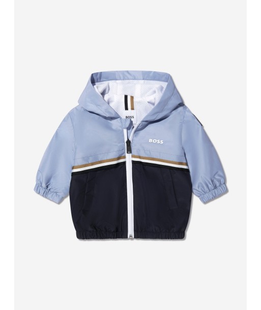 BOSS Baby Boys Colourblock Windbreaker In Navy vous aussi creer 