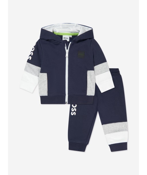 BOSS Baby Boys Logo Tracksuit In Navy les ligaments