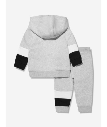 BOSS Baby Boys Logo Tracksuit In Grey paiement sécurisé